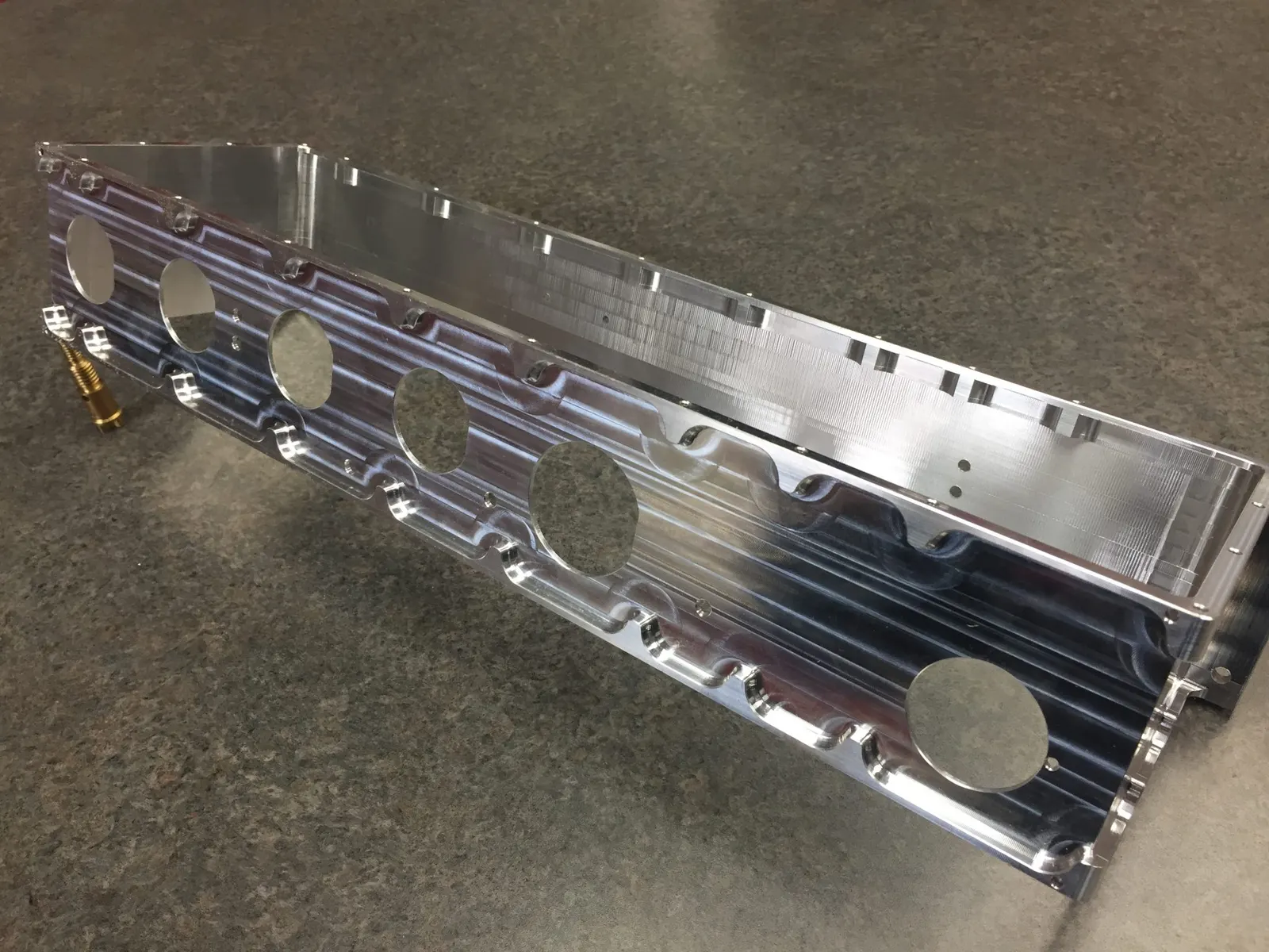 Precision machined part from Crest Tech